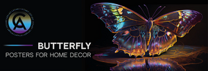 Butterfly Posters For Home Decor