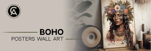 Boho Poster Wandkunst