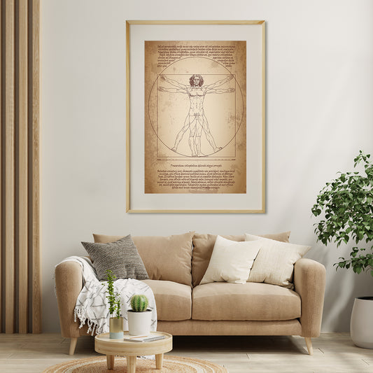 Leonardo da Vinci Art Poster Wall Art Decor-Vertical Posters NOT FRAMED-CetArt-8″x10″ inches-CetArt