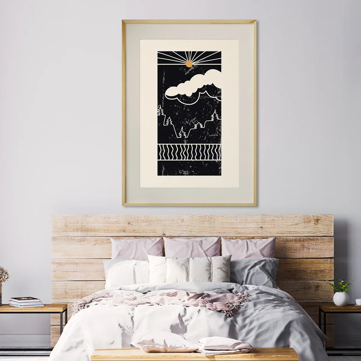 Abstract Landscape Art Prints Posters Wall Decor-Vertical Posters NOT FRAMED-CetArt-8″x10″ inches-CetArt