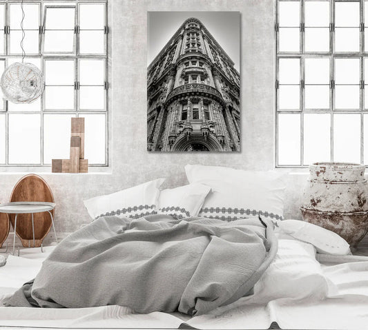 Industrial Loft Walls: Black & White Architecture Prints That Pop