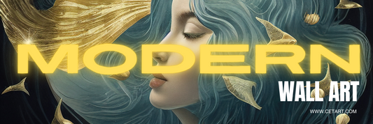 Modern Wall Art That Moves: A Curated Spotlight on Color, Texture & Contemporary Style - CetArt