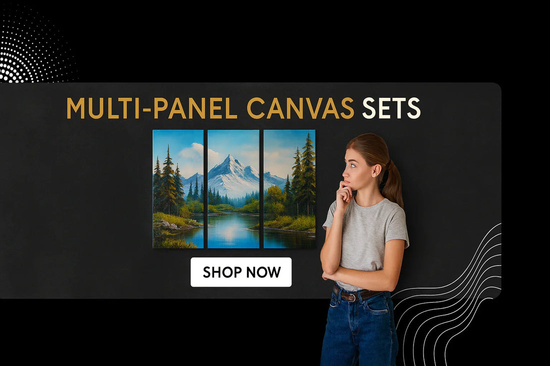 Multi-Panel Canvas Sets: Smart Layouts, Even Spacing, and Straight Hanging - CetArt
