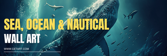 Sea & Ocean Nautical Canvas Wall Art | CetArt