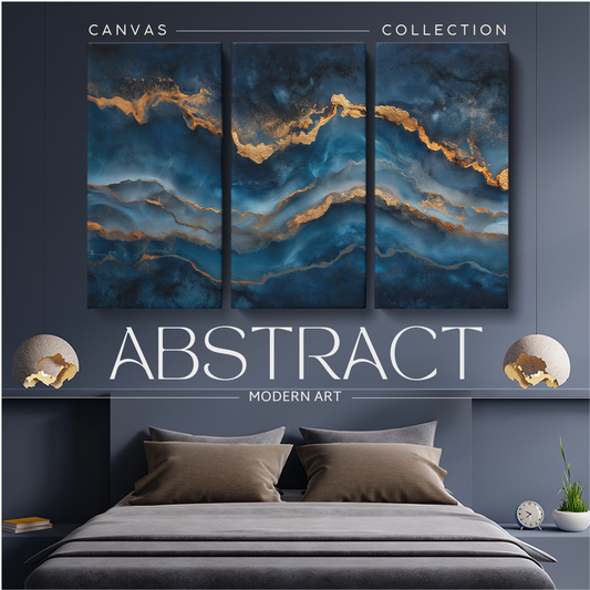 Modern  Coastal Wall Art for Living Rooms