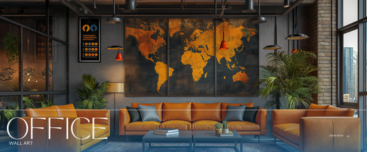 Office Wall Art That Works: A Practical, Stylish Guide to Elevating Your Workspace - CetArt