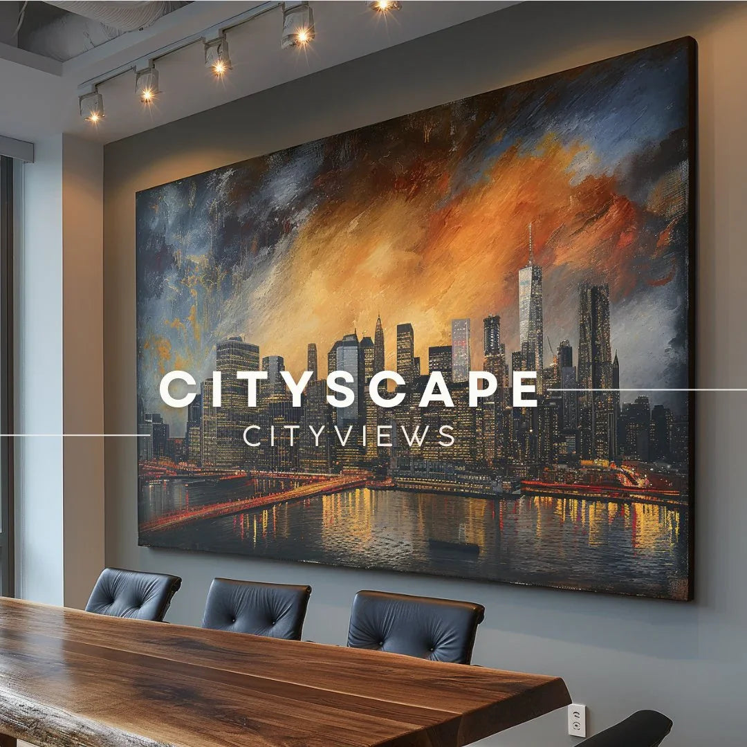 Cityscapes & Cityviews Wall Art Decor - CetArt