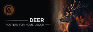 Deer Posters For Home Decor