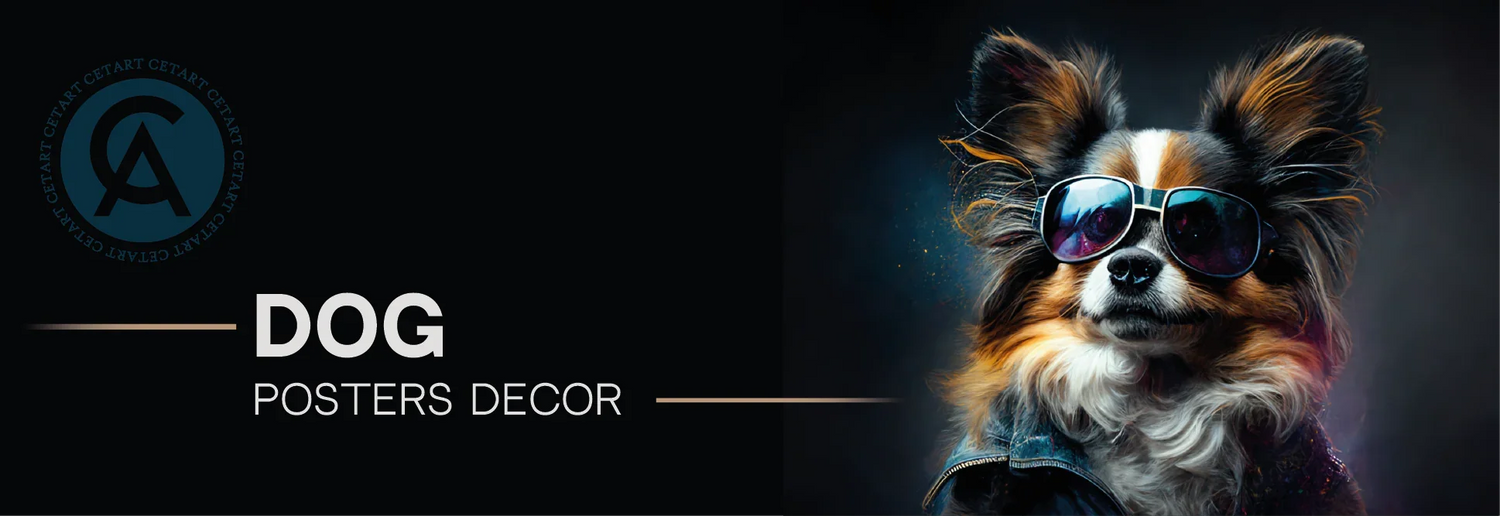 Dog Posters Decor - CetArt