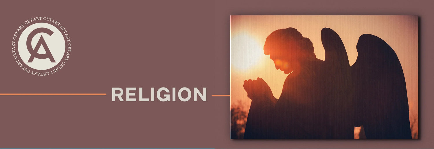 Religious Wall Canvas Art - CetArt