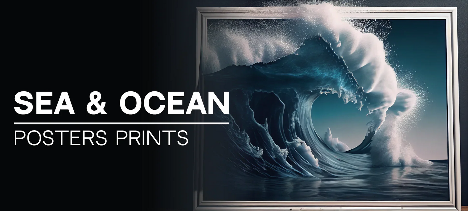 Sea and Ocean Posters Prints - CetArt