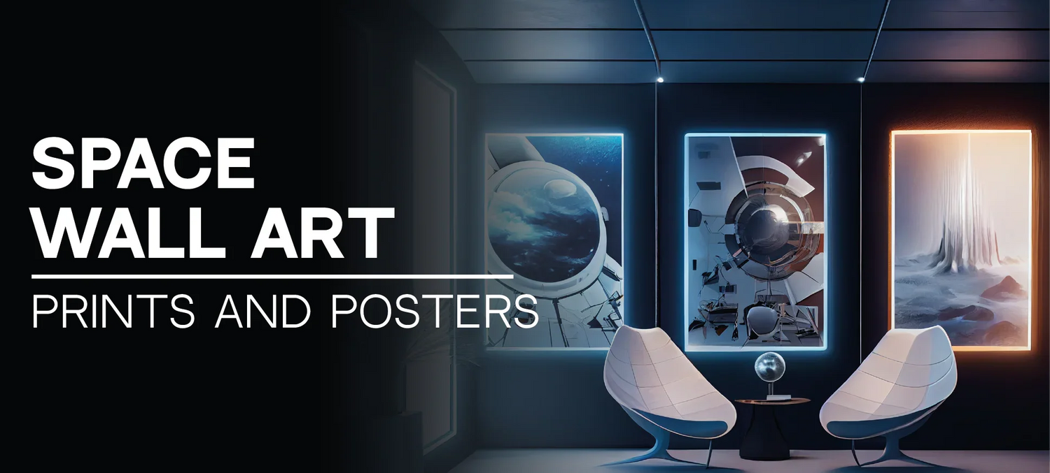 Space Wall Art Prints and Posters Wall Decor - CetArt