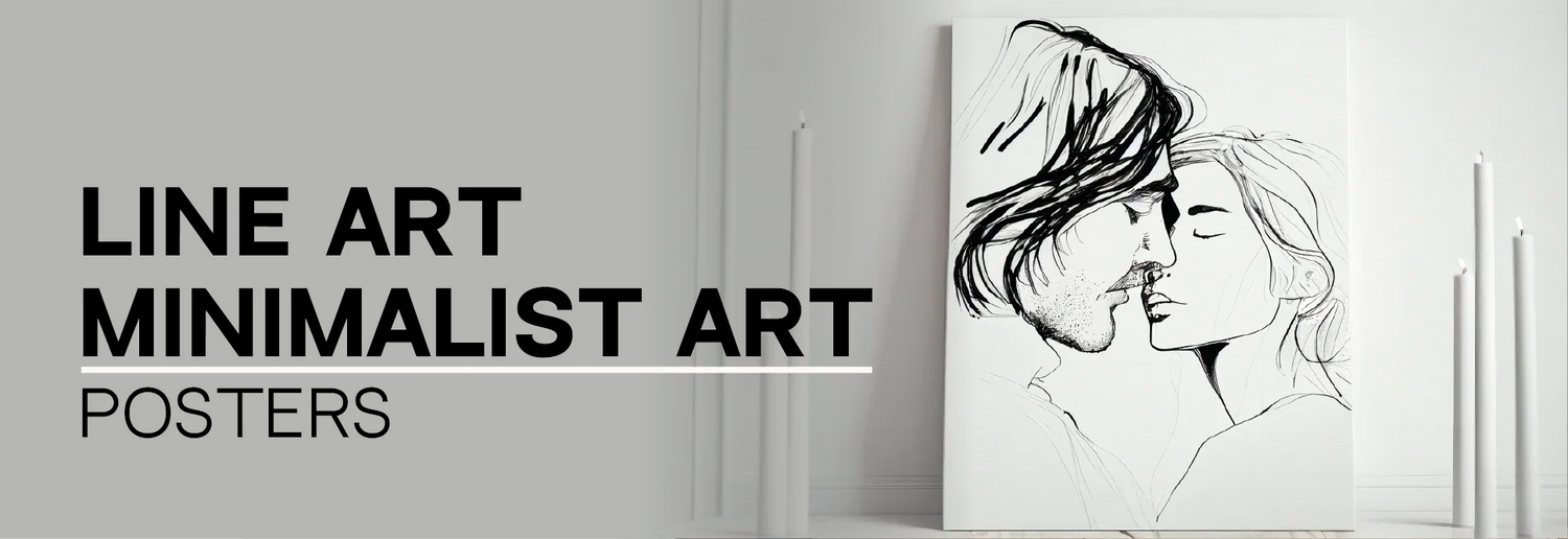 Line Art Minimalist Art Posters - CetArt