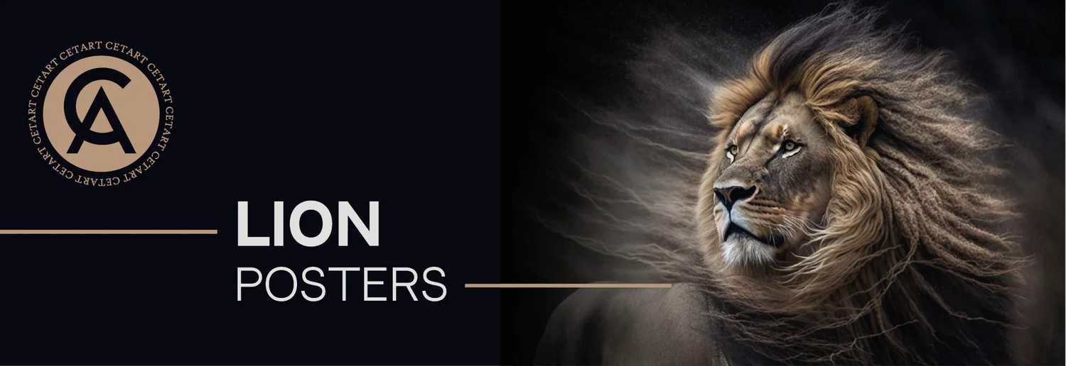 Lion Posters - CetArt