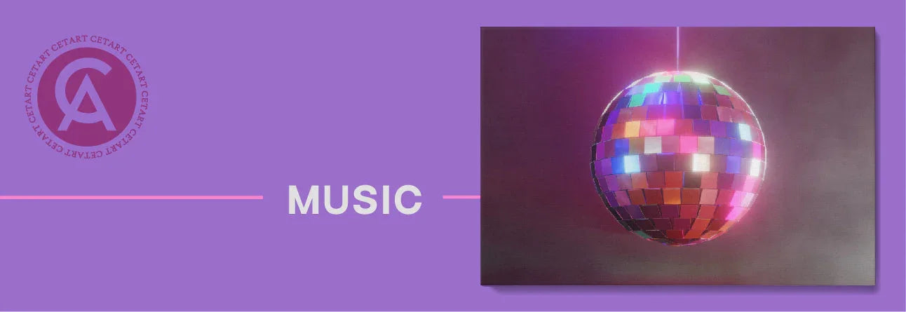 Music Wall Art - CetArt