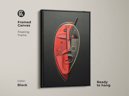 This framed fern art print showcases an emerald green monstera leaf. It's biophilic botanical wall art with an organic modern aesthetic. A great gift for urban jungle enthusiasts.