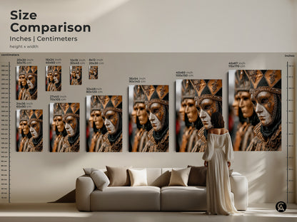 This giraffe artwork on canvas captures the essence of the savanna. The warm ochre and deep sienna tones create a stunning wildlife art piece. Boho bedroom decor that brings nature indoors. A perfect housewarming gift for animal lovers and travel decor.