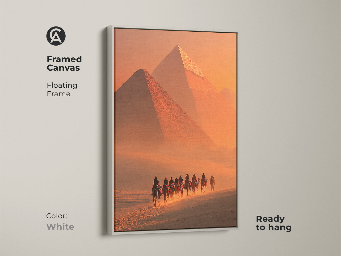 A giraffe is featured in this savanna print wildlife canvas art. The warm earth tones bring a naturalistic touch to residential spaces. Perfect as a housewarming gift art for animal lovers. This boho home decor art complements various interior styles. Enhance your wall decor with this unique animal print.