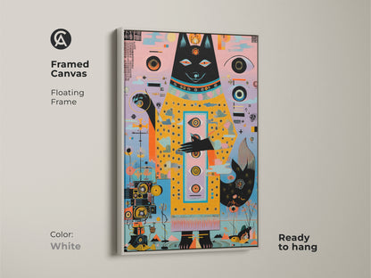Google Drive shows a warning. Google Drive can't scan this file for viruses. Technical difficulties are happening. Download anyway abstract geometric dog art. The surreal dog spirit canvas print is ready to download.