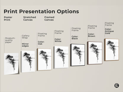 Explore print presentation options. Discover poster prints stretched canvas and framed canvas selections. Floating frames are available in white black brown and antique gold. Find the perfect Ink Wash Tree art.