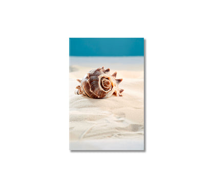 Beautiful Sea Shell Giclee Art Decor-Canvas Print-CetArt-1 panel-16x24 inches-CetArt