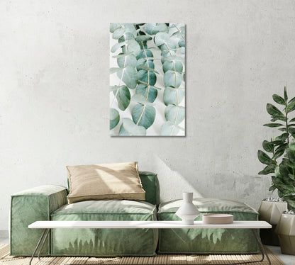 Eucalyptus Leaves Canvas Art Home Decor-Canvas Print-CetArt-1 panel-16x24 inches-CetArt