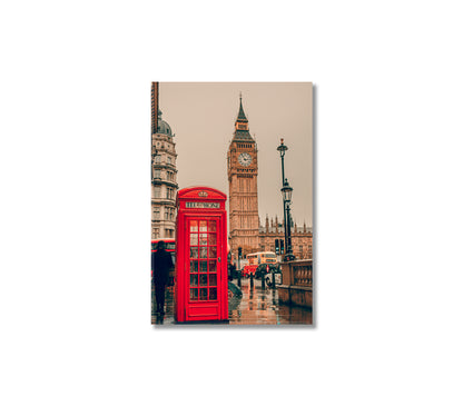 Big Ben Wall Art Home Decor-Canvas Print-CetArt-1 panel-16x24 inches-CetArt