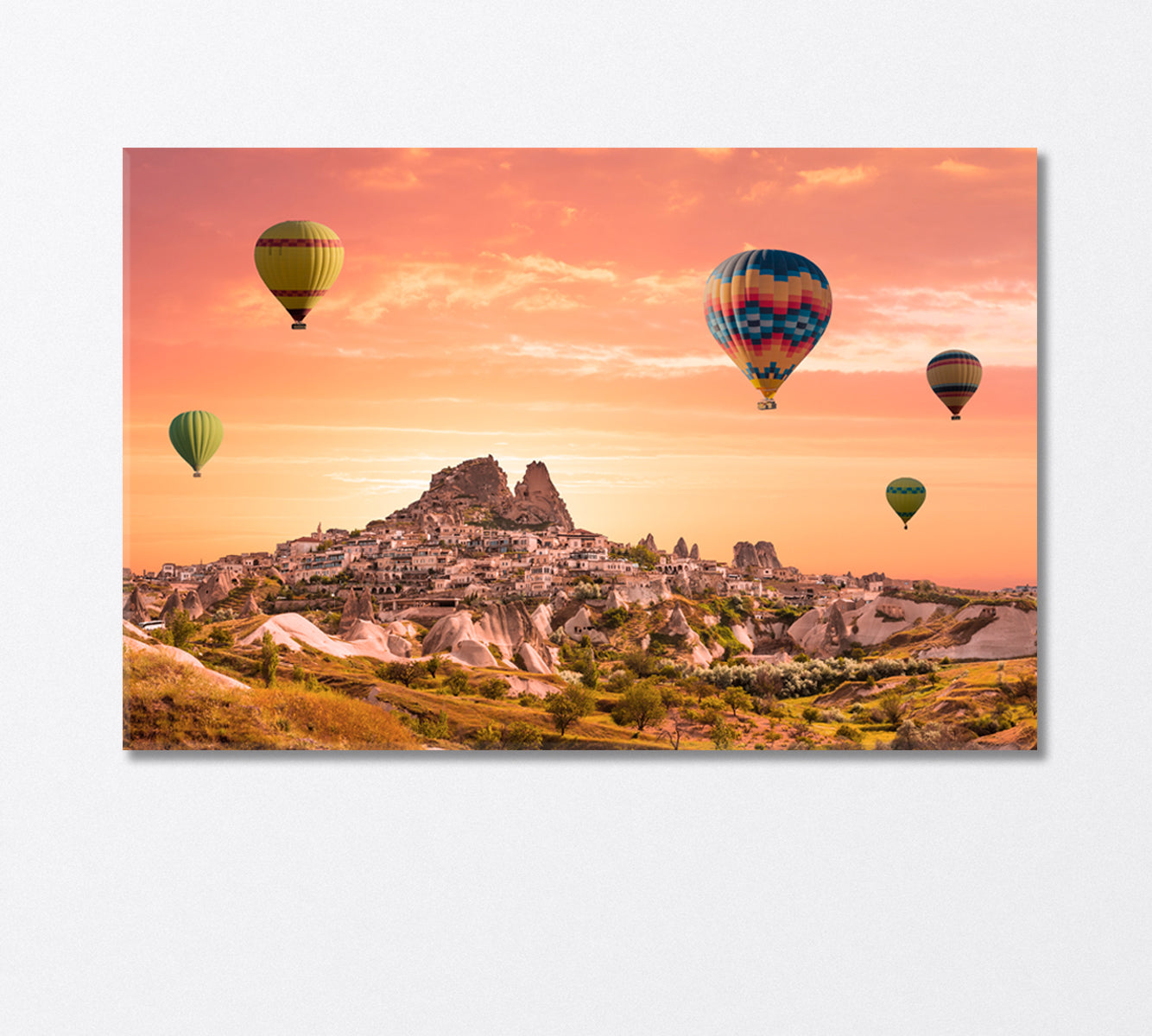 Cappadocia Balloon Festival Canvas Print-Canvas Print-CetArt-1 Panel-24x16 inches-CetArt