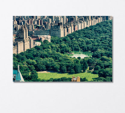 Central Park New York City Canvas Print-Canvas Print-CetArt-1 Panel-24x16 inches-CetArt