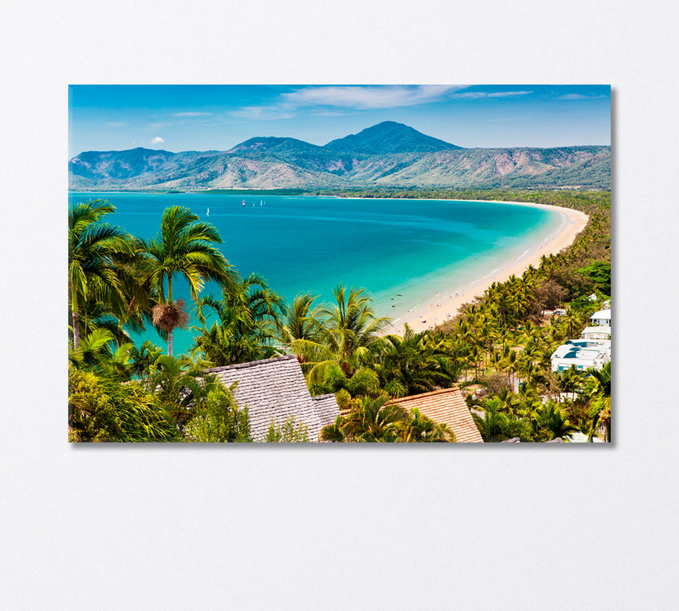 Port Douglas Beach Queensland Australia Canvas Print-Canvas Print-CetArt-1 Panel-24x16 inches-CetArt