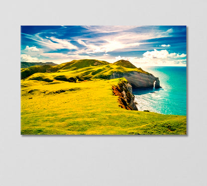 Rocky Coast of Ireland Canvas Print-Canvas Print-CetArt-1 Panel-24x16 inches-CetArt