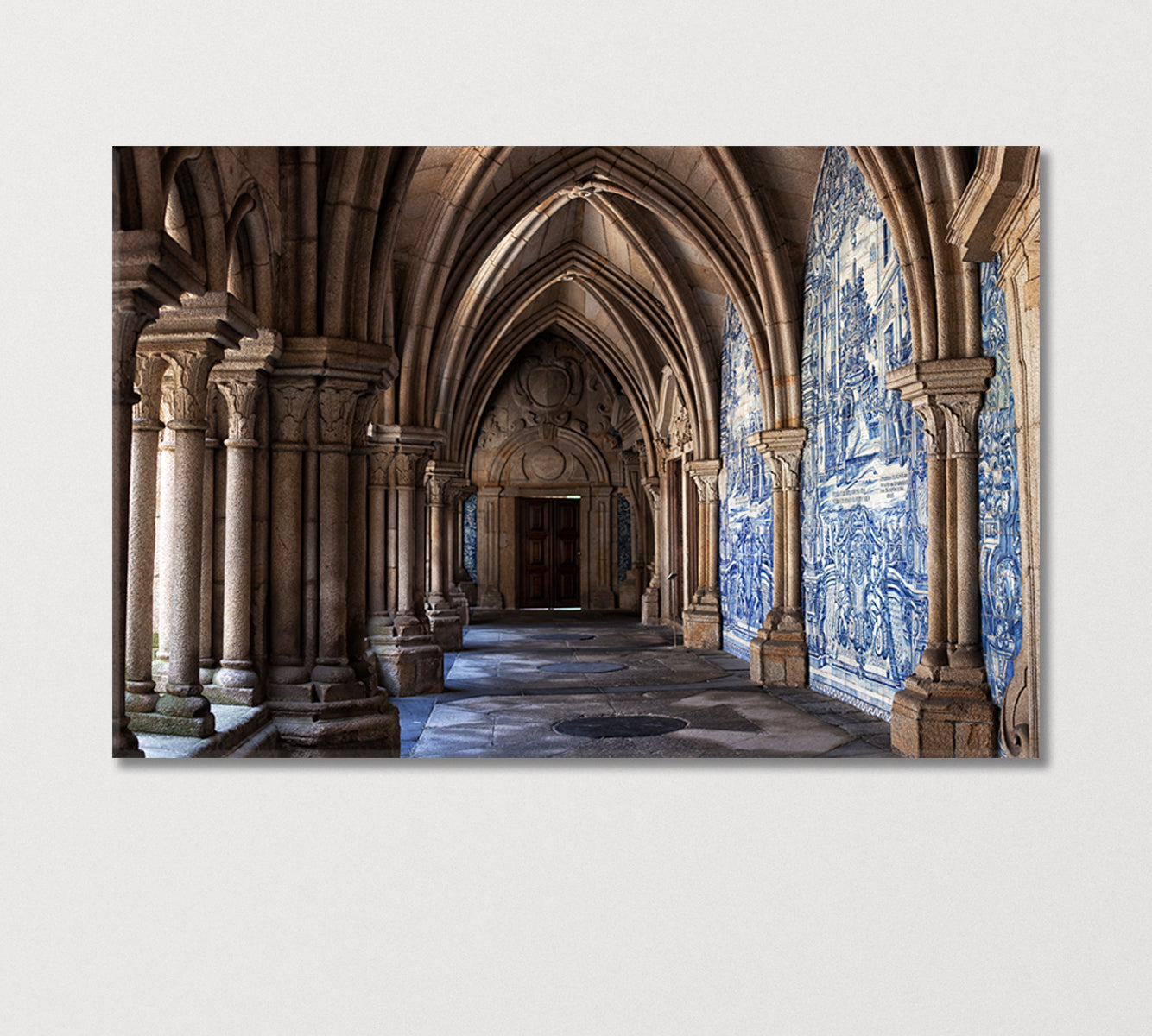 Porto Cathedral Portugal Canvas Print-Canvas Print-CetArt-1 Panel-24x16 inches-CetArt