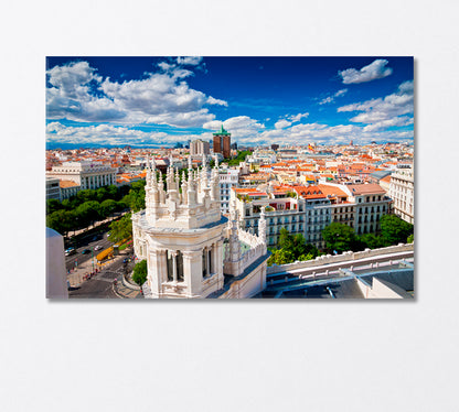 Madrid Spain Canvas Print-Canvas Print-CetArt-1 Panel-24x16 inches-CetArt