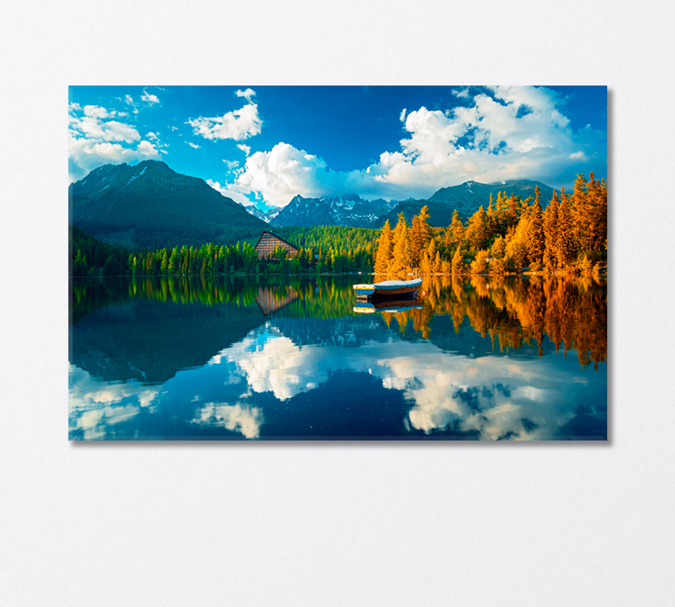 View of the High Tatras National Park Slovakia Canvas Print-Canvas Print-CetArt-1 Panel-24x16 inches-CetArt