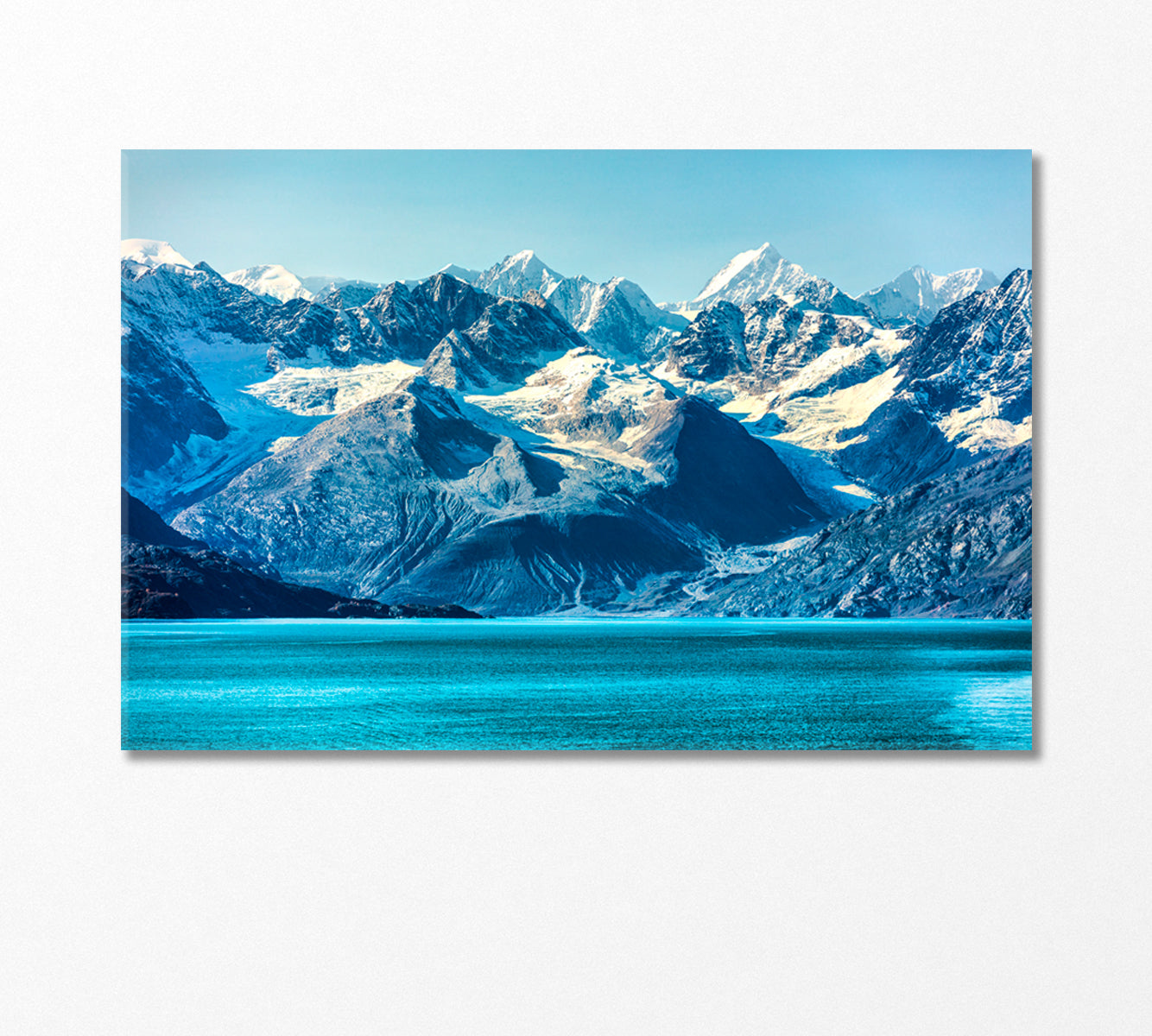 Glacier Bay National Park in Alaska USA Canvas Print-Canvas Print-CetArt-1 Panel-24x16 inches-CetArt