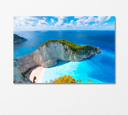 Zakynthos Island Greece Canvas Print-Canvas Print-CetArt-1 Panel-24x16 inches-CetArt