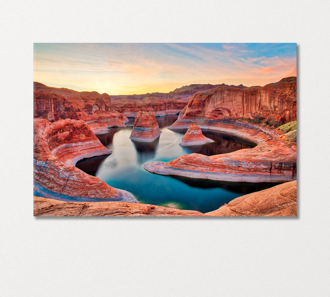 Glen Canyon National Park Arizona United States Canvas Print-Canvas Print-CetArt-1 Panel-24x16 inches-CetArt