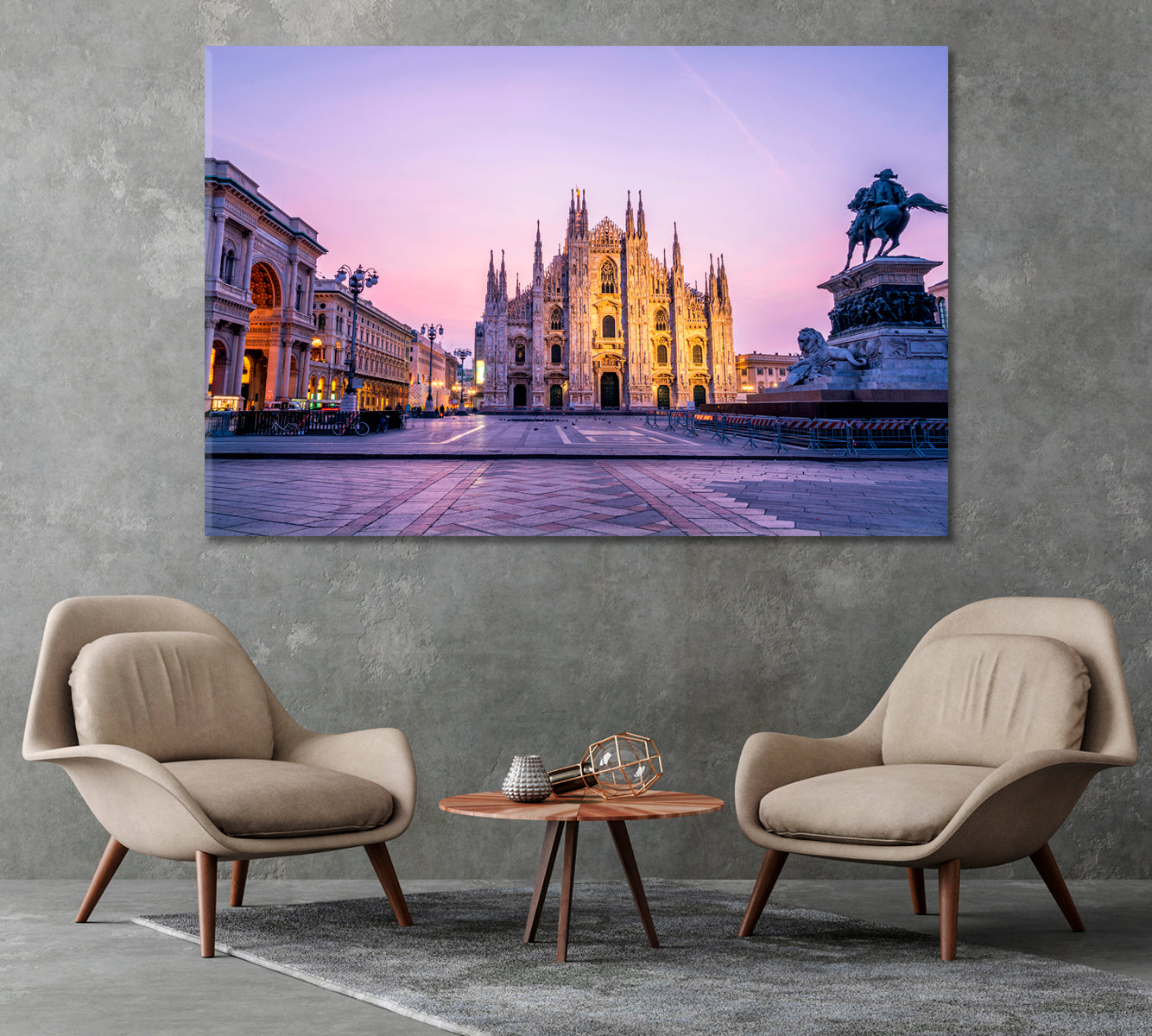 Duomo di Milano Italy Canvas Print-Canvas Print-CetArt-1 Panel-24x16 inches-CetArt