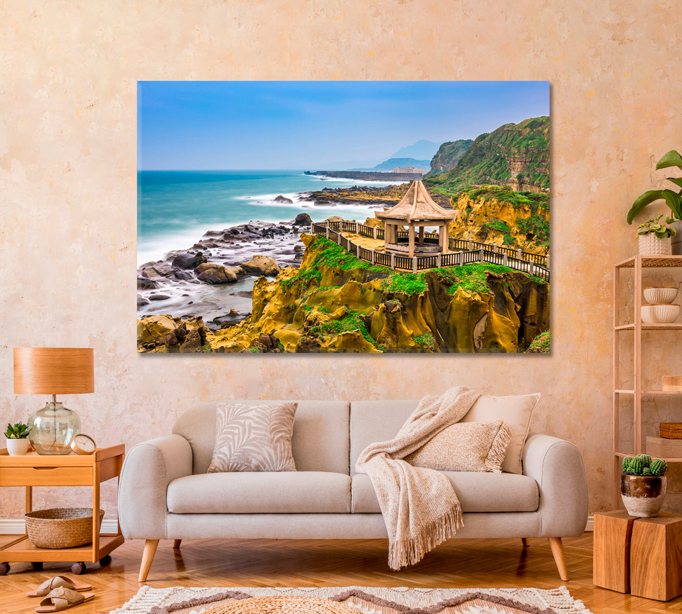 Heping Island Park in Keelung Taiwan Canvas Print-Canvas Print-CetArt-1 Panel-24x16 inches-CetArt