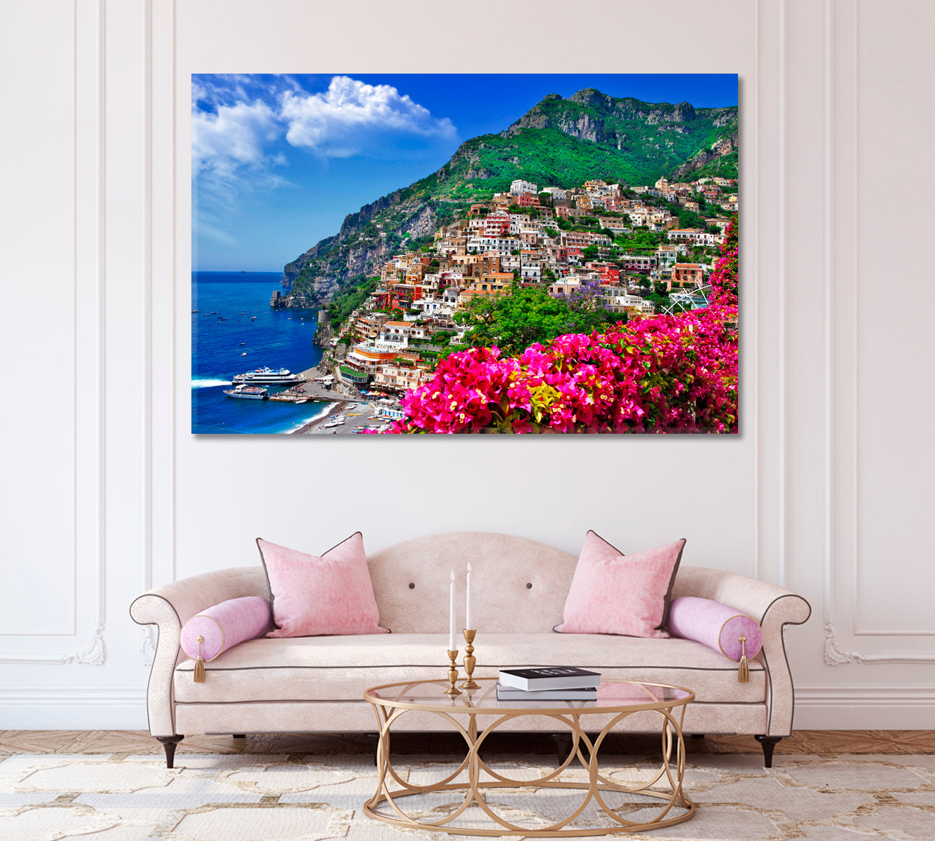 Sunny Italy Canvas Print-Canvas Print-CetArt-1 Panel-24x16 inches-CetArt