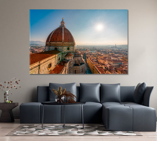Santa Maria del Fiore Duomo Florence Italy Canvas Print-Canvas Print-CetArt-1 Panel-24x16 inches-CetArt