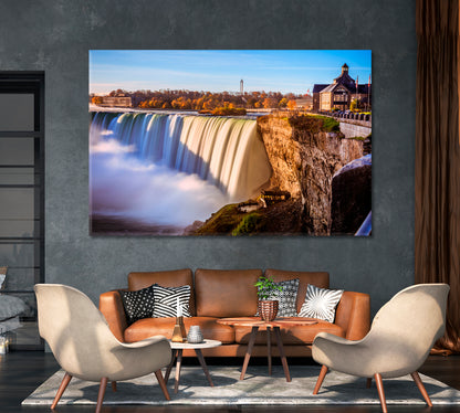 Niagara Falls Canada Canvas Print-Canvas Print-CetArt-1 Panel-24x16 inches-CetArt