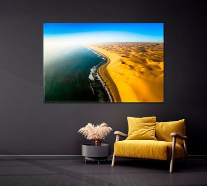 Skeleton Coast Namib Desert Namibia Canvas Print-Canvas Print-CetArt-1 Panel-24x16 inches-CetArt