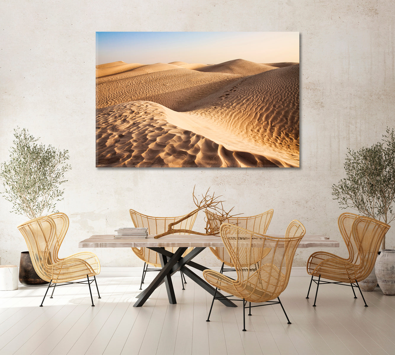 Sahara Desert Douz Tunisia Canvas Print-Canvas Print-CetArt-1 Panel-24x16 inches-CetArt