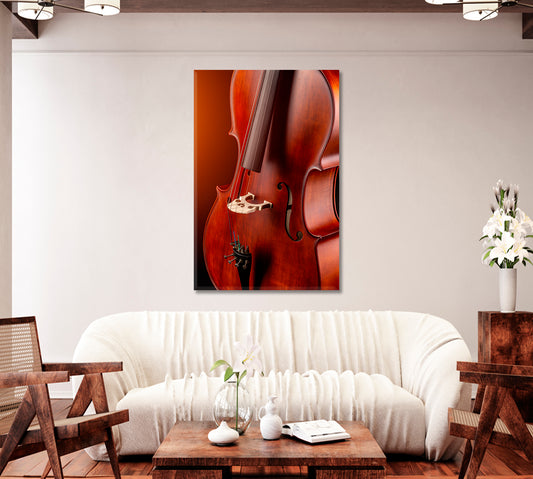 Cello Canvas Print-Canvas Print-CetArt-1 panel-16x24 inches-CetArt