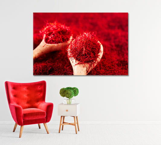 Saffron Spice Canvas Print-Canvas Print-CetArt-1 Panel-24x16 inches-CetArt