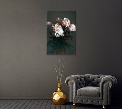 Peonies Canvas Print-Canvas Print-CetArt-1 panel-16x24 inches-CetArt