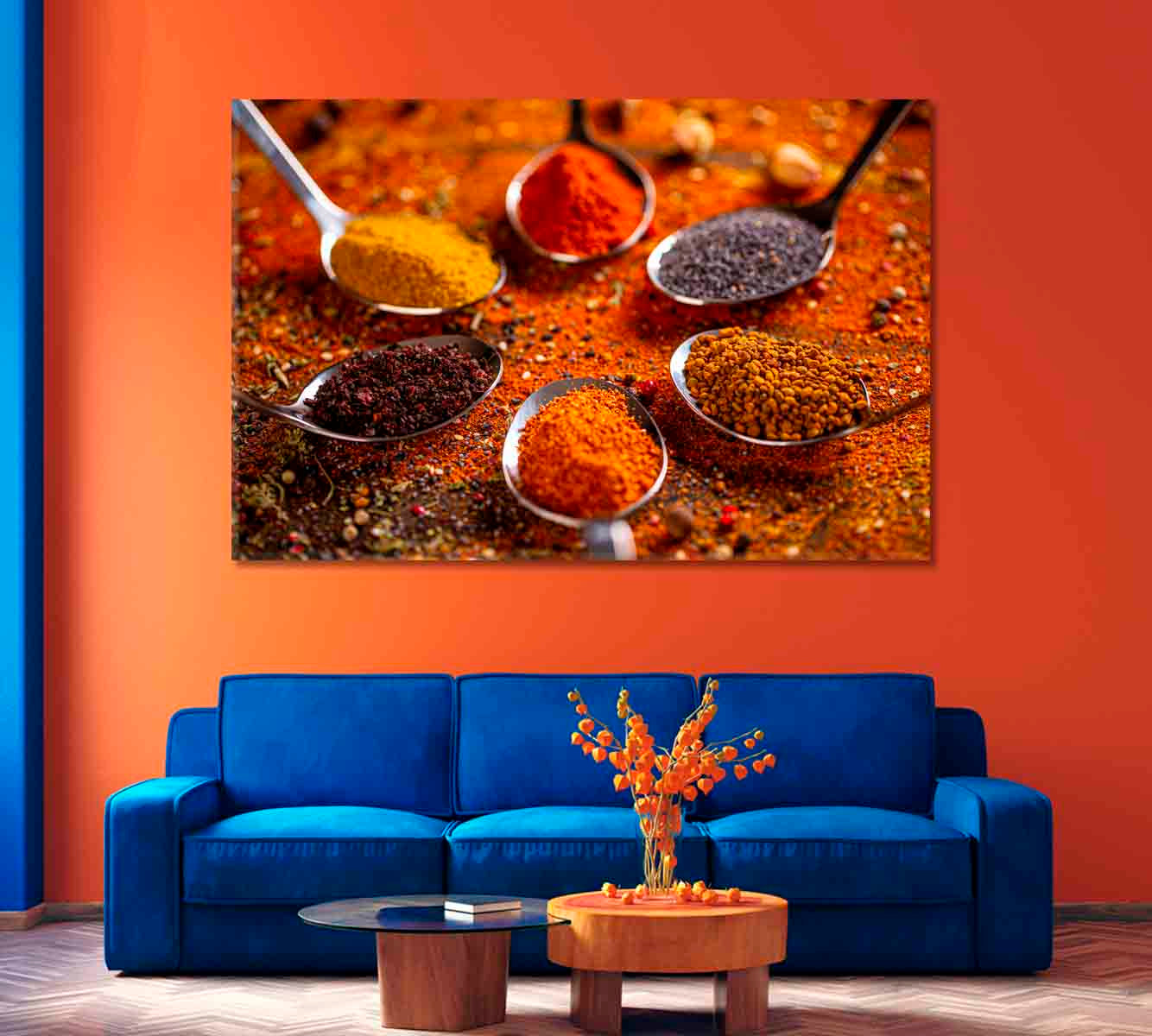 Spice and Herb Canvas Print-Canvas Print-CetArt-1 Panel-24x16 inches-CetArt