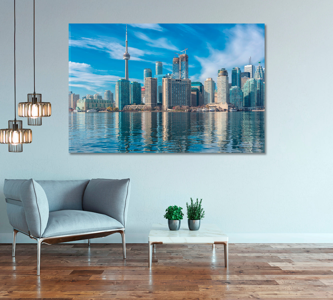 Toronto Canada Canvas Print-Canvas Print-CetArt-1 Panel-24x16 inches-CetArt