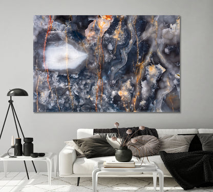 Luxury Natural Onyx Canvas Print-Canvas Print-CetArt-1 Panel-24x16 inches-CetArt